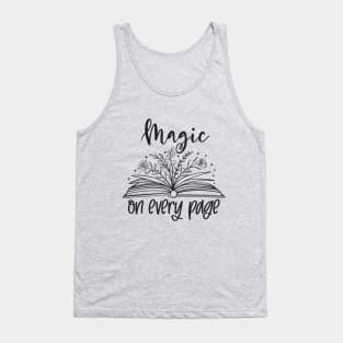 magic on every page Tank Top